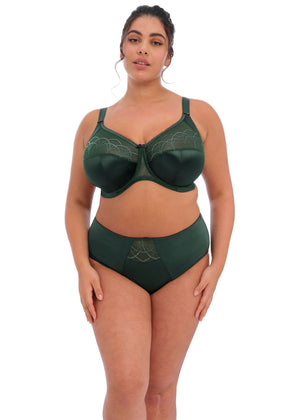 Cate Underwire Full Cup Banded Bra - Pine Grove