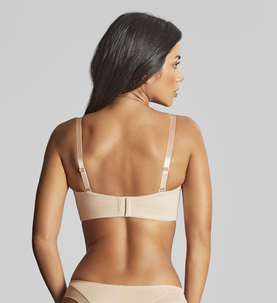 Faith Moulded Strapless Bra - Latte
