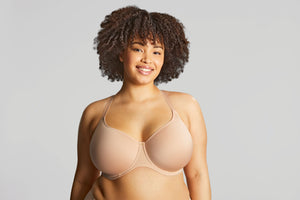 Elegance Moulded Spacer T-Shirt Bra - Honey
