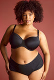 Elegance Moulded Spacer T-Shirt Bra - Noir
