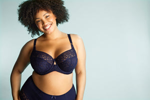 Estel Underwire Full Cup - Navy