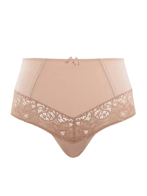 Estel High Waist Brief - Honey