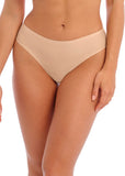 Lace Ease Thong in Natural Beige