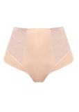 Illusion High Waist Brief in Natural Beige