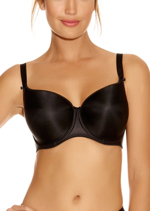 Smoothing Moulded Bra in Black