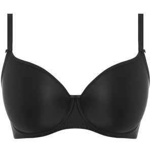 Smoothing Moulded Bra in Black