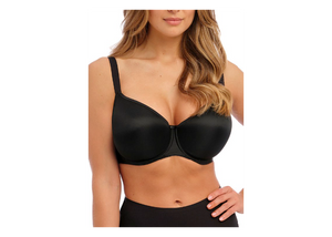 Smoothing Balcony Bra in Black