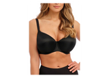 Smoothing Balcony Bra in Black