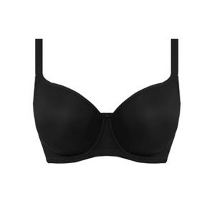 Smoothing Balcony Bra in Black