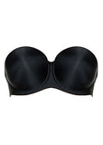 Smoothing Moulded Strapless Bra in Black