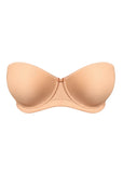 Smoothing Moulded Strapless Bra in Nude