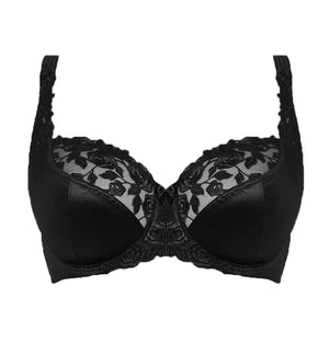 Belle Balcony Bra in Black