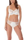 Belle Balcony Bra in White