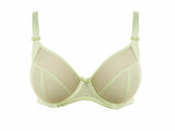 Hero Underwire Side Support Plunge Bra - Pistachio