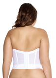 Lace Bridal Lace Bustier in White