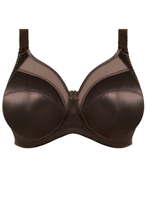 Keira Banded Bra in Chocolate