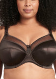 Keira Banded Bra in Chocolate