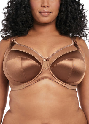 Keira Banded Bra in Cinnamon