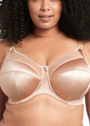 Keira Banded Bra in Fawn