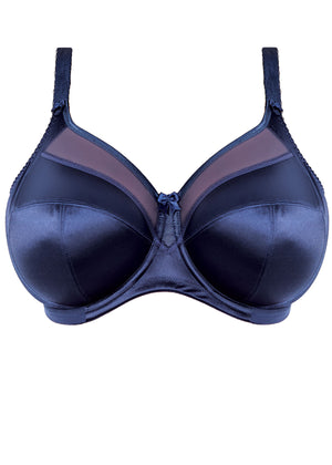 Keira Banded Bra in Ink