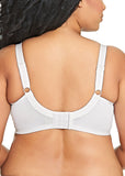 Keira Banded Bra in White