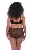 Kayla Banded Bra in Dark Leopard