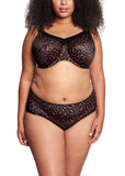 Kayla Full Cup Bra in Dark Leopard
