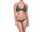 Glam Rock Tanga Bikini Brief - Olive