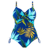 Pichola Underwire Twist Front Swimsuit with Adjustable Leg