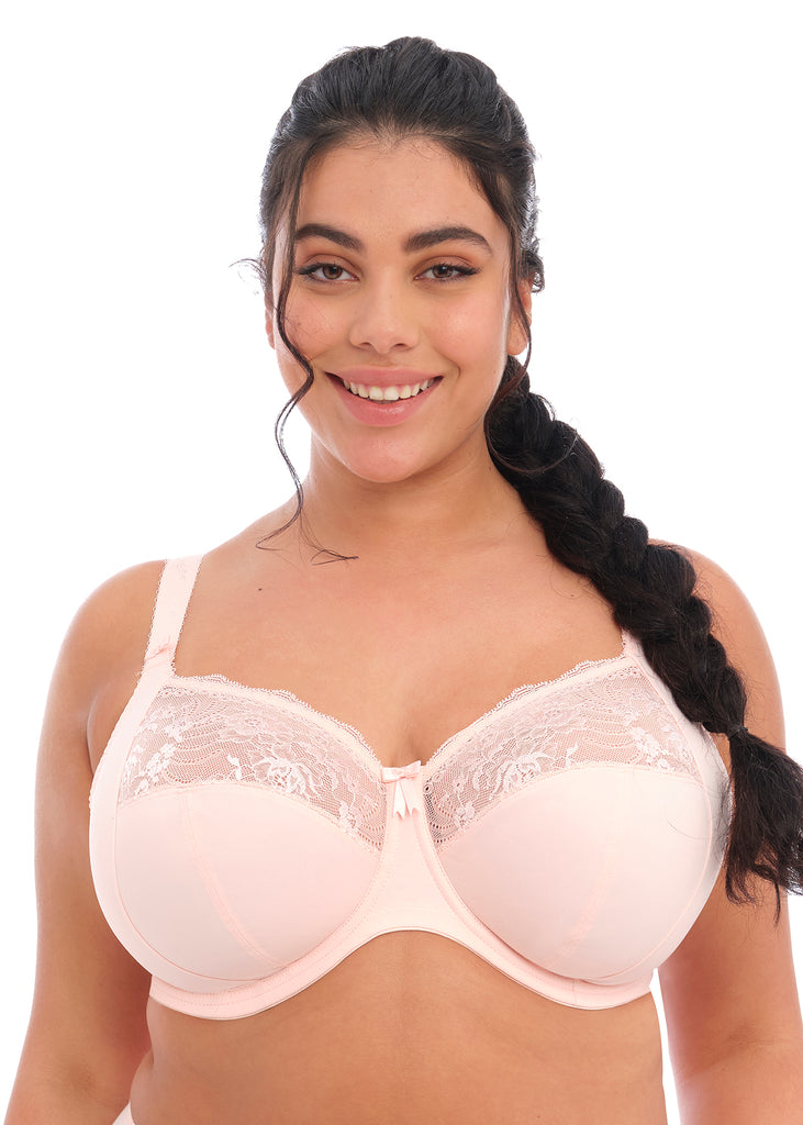 Morgan Underwire Bra With Stretch Lace in Ballet Pink