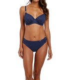 Marseille Underwire Gathered Full Cup Bikini Top