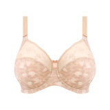Morgan Underwire Banded Bra with Stretch Lace in Toasted Almond