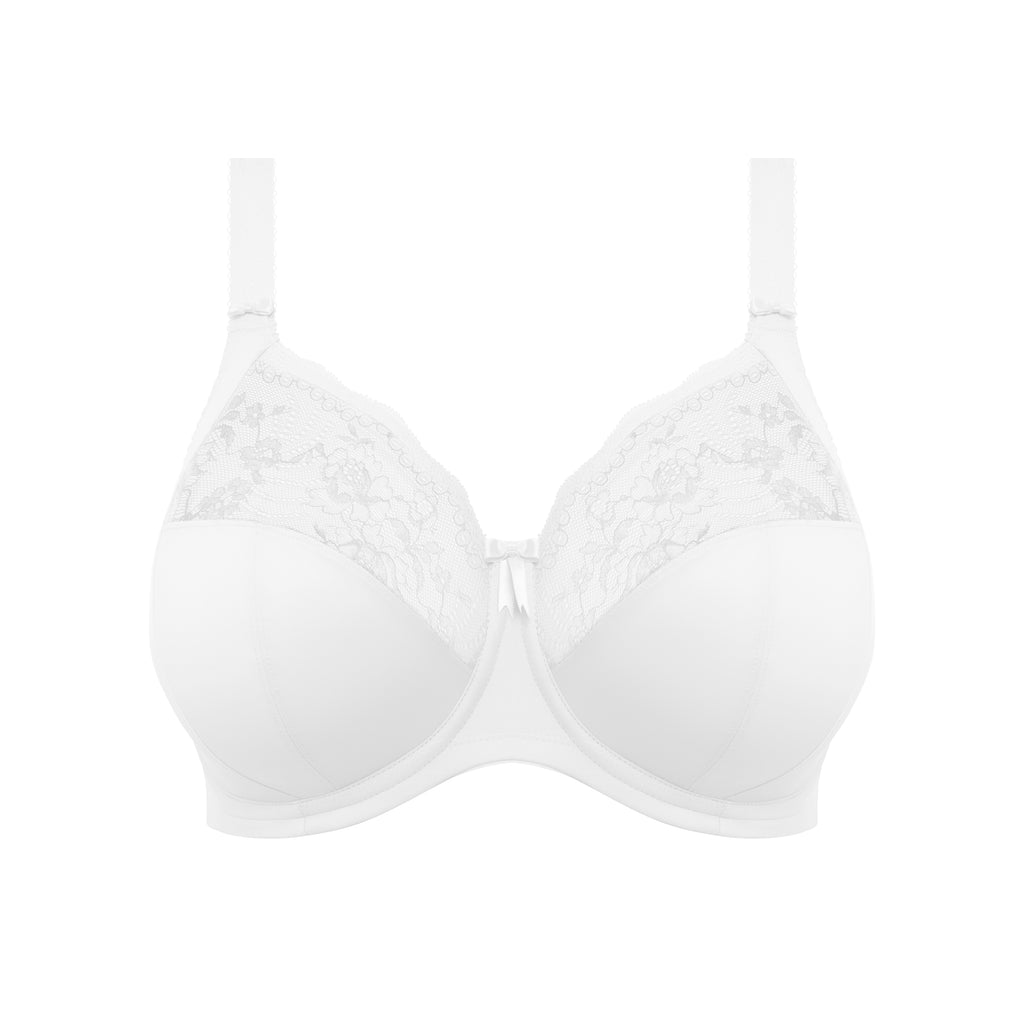 Morgan Underwire Banded Bra with Stretch Lace in Printed White – Liza  Clifford Professional Bra Fitting Studio