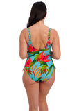 Pichola Underwire Twist Front Swimsuit with Adjustable Leg