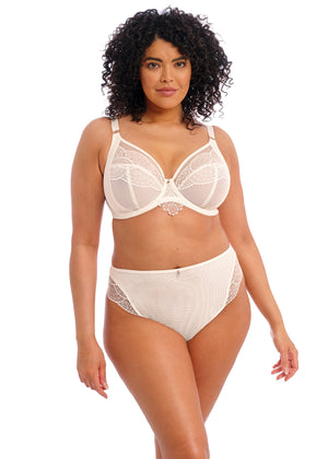 Priya Underwire Plunge Bra - Vanilla