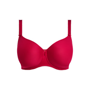 Rebecca Essentials Underwire Moulded Spacer Bra in Red