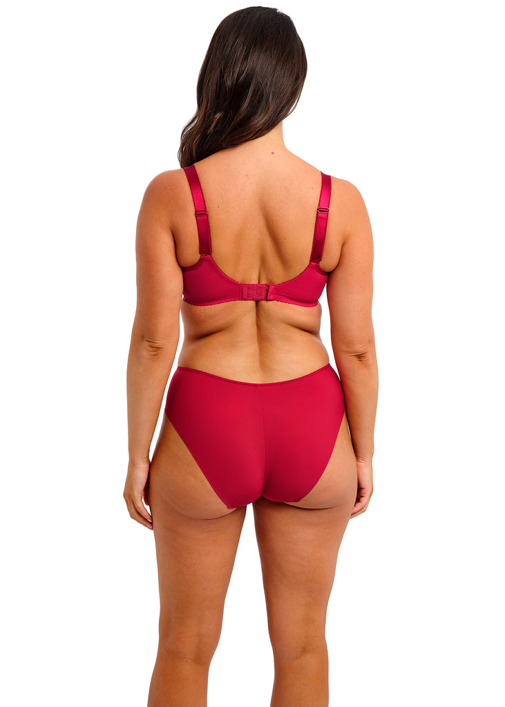 Rebecca Essentials Underwire Moulded Spacer Bra in Red