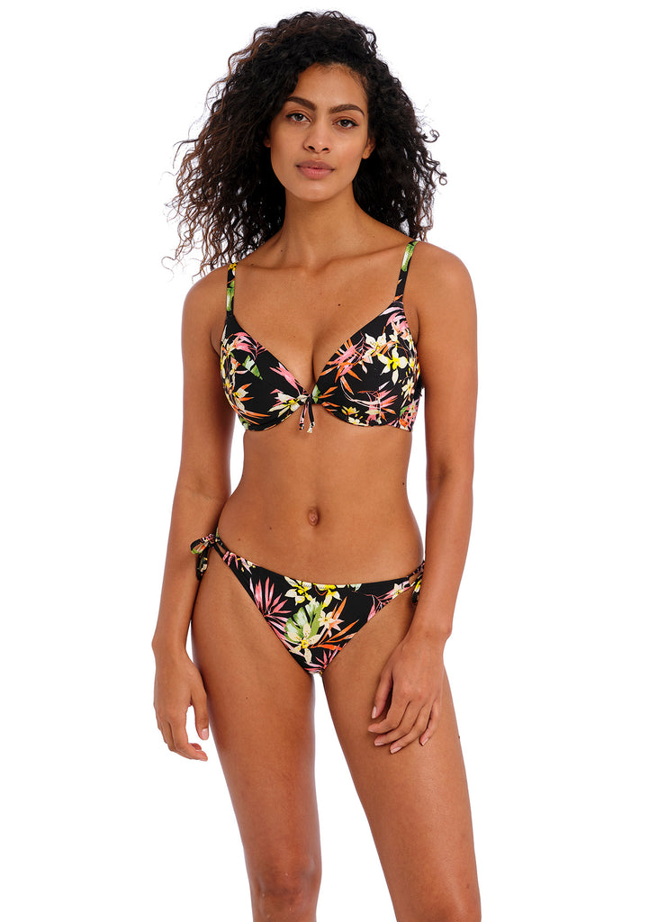 Savanna Sunset Underwire Padded Plunge Bikini Top (Bottoms sold separately)