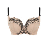 Envy Underwire Full Cup Bra in Sand/Black (Bottoms sold separately)