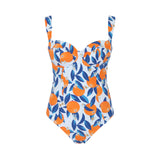 Monica Balcony Swimsuit - Sicily Print