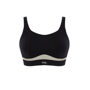 Freedom Non-Wired Sports Bra - Black/Chalk