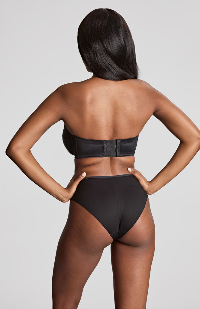 Alice Balcony Strapless Bra - Black