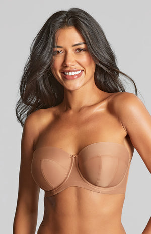 Alice Balcony Strapless Bra - Honey