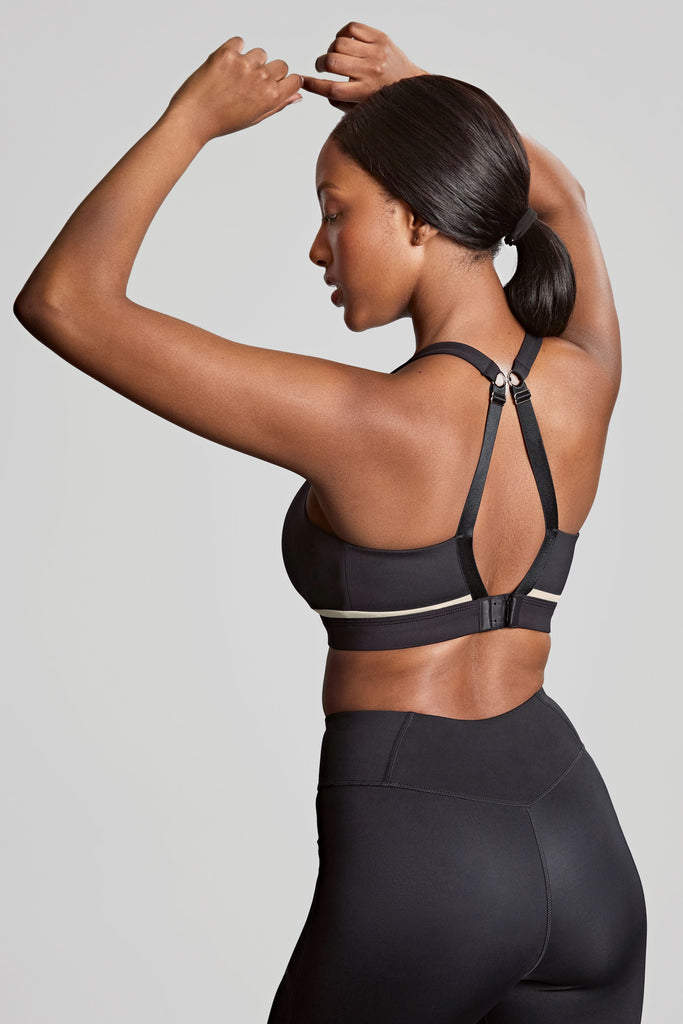 Freedom Non-Wired Sports Bra - Black/Chalk