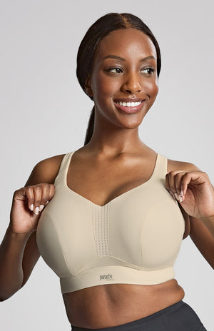 Endurance Non-Padded Underwire Sports Bra - Chalk