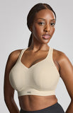 Endurance Non-Padded Underwire Sports Bra - Chalk