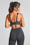 Power Wired Sports Bra - Black/Chalk