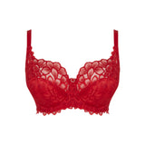 Allure Underwire Full Cup Bra in True Red
