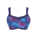 Power Underwire Sports Bra in Ombre Pink