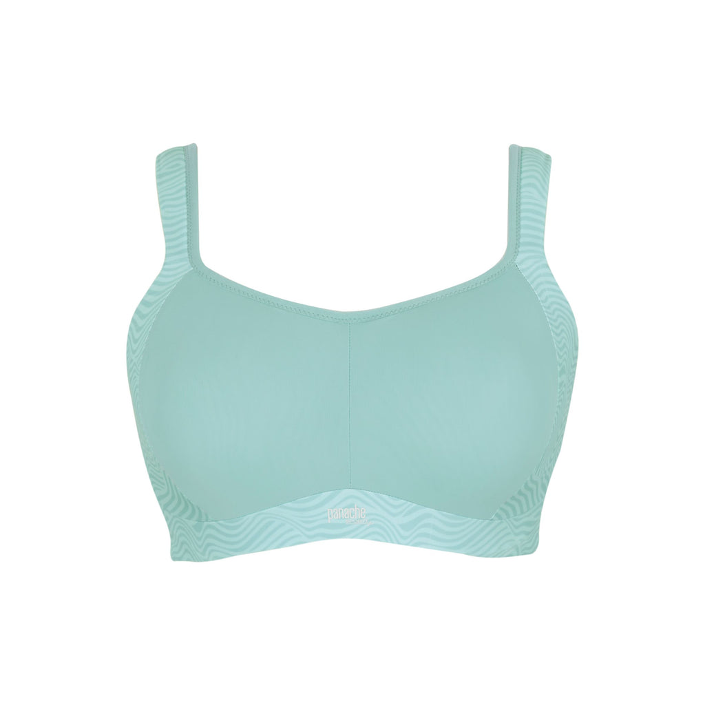 5021 Power Wired Sports Bra in Aqua Haze